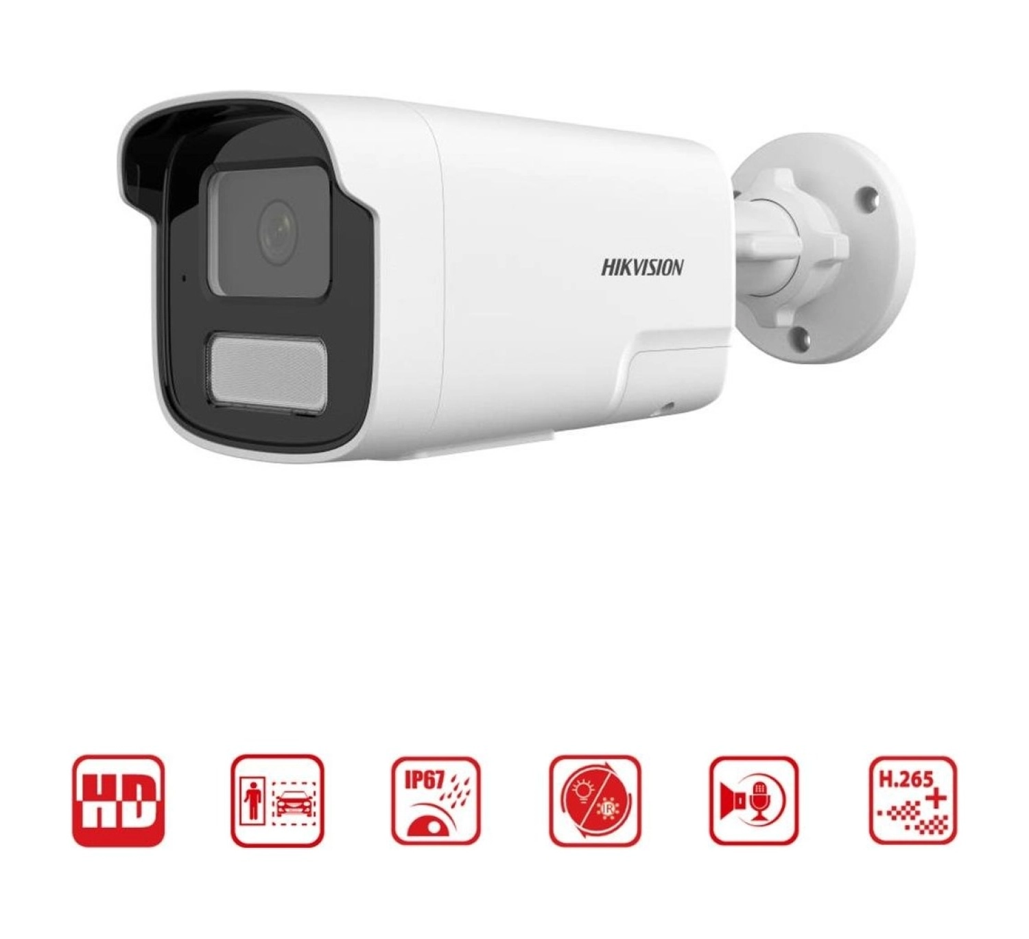 Hikvision Ds-2Cd1T23G2-Liuf/Sl - 2 Mp Smart Hybrid Light Bullet Network Kamera Live Guard ürün görseli