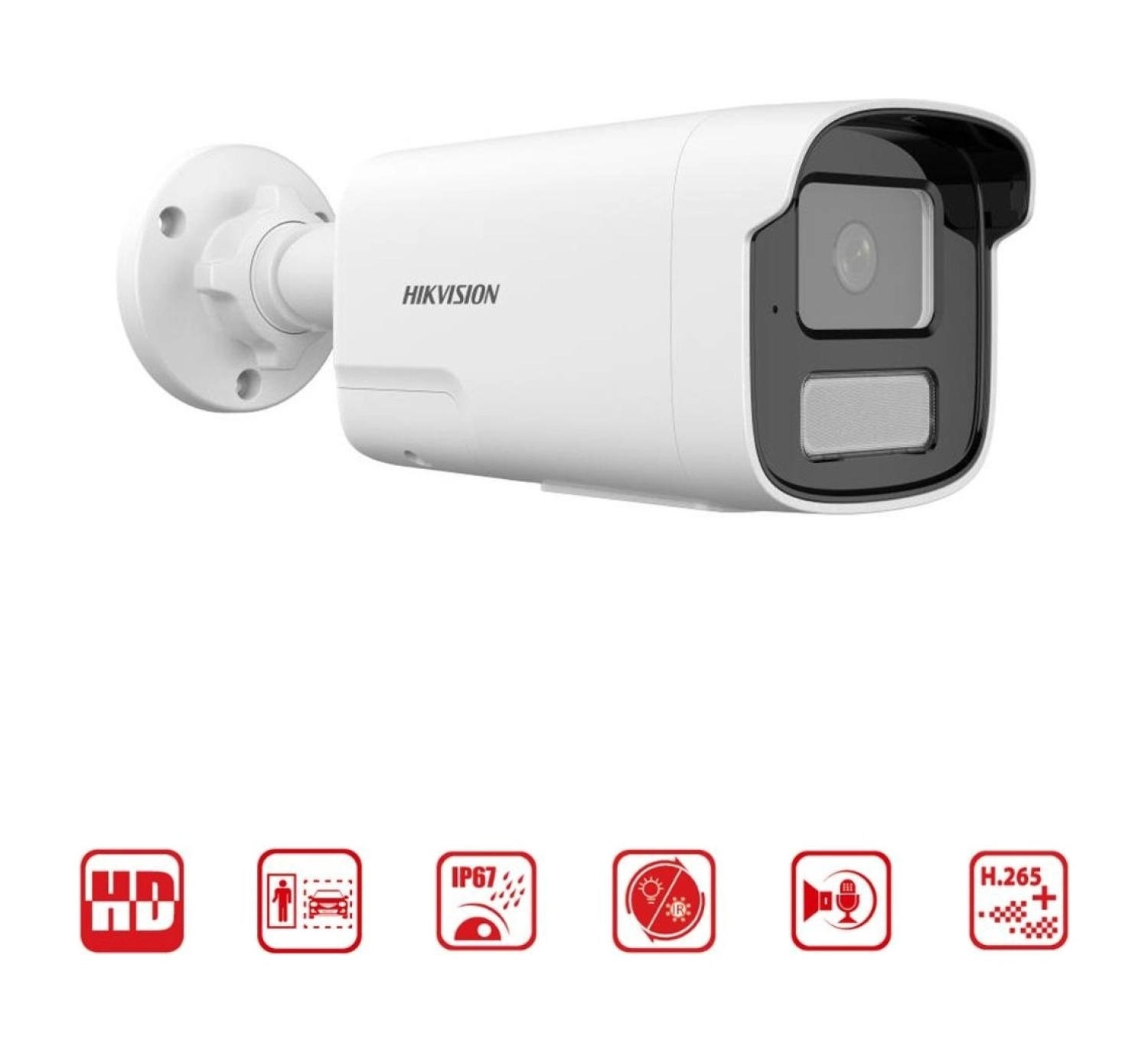 Hikvision Ds-2Cd1T23G2-Liuf/Sl - 2 Mp Smart Hybrid Light Bullet Network Kamera Live Guard - Görsel 3