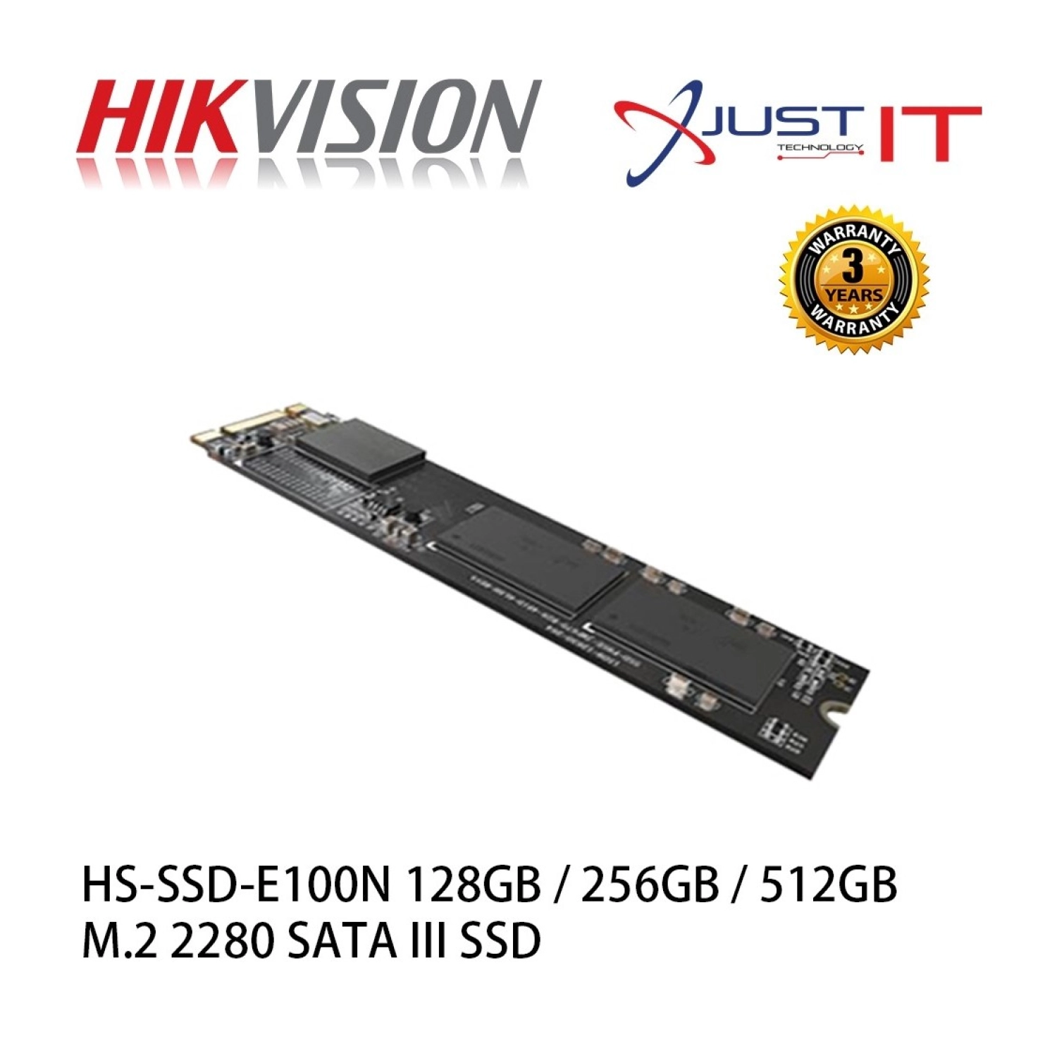 Hikvision Hs-Ssd-E100N-512G E100N 512Gb 550Mb-510Mb M.2 Pci-E Ssd - Görsel 3