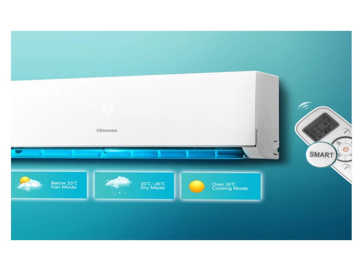 Hisense A++ 24000 Btu/H Duvar Tipi Klima - Görsel 2