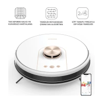 Homend Alex Laser Pro 1286H Akıllı Robot Süpürge