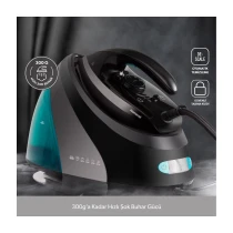 Homend Jetsteam 1166H Mavi Siyah 3000 W Buhar Kazanlı Ütü