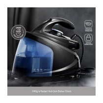 Homend Steamwork 1169H Siyah Mavi 2400 W Buhar Kazanlı Ütü