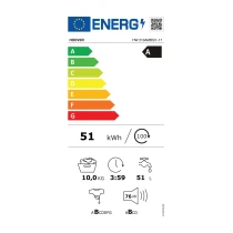 Hoover Hw 210Ambs/1-17 Wi-Fi 1200 Devir 10 Kg Çamaşır Makinesi