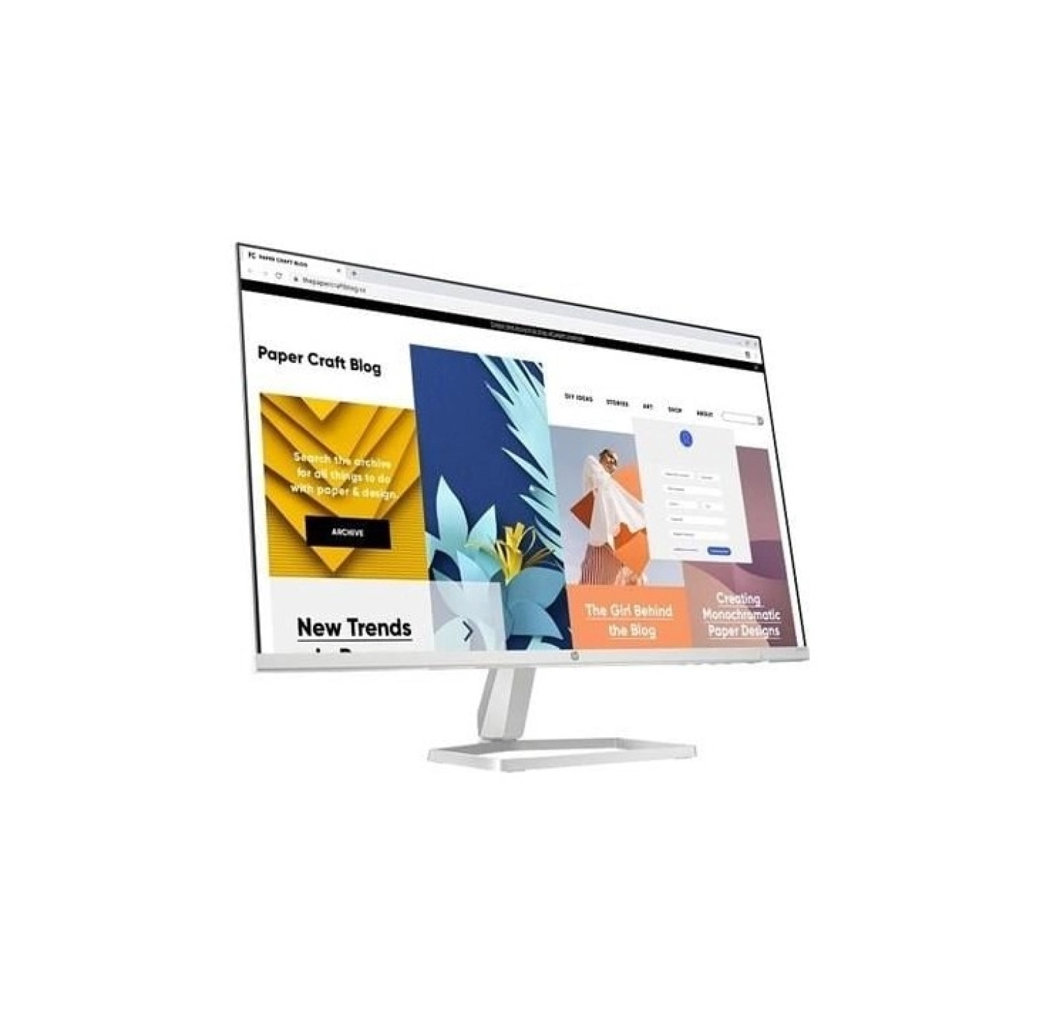 Hp 27" Ips 527Sw 94F46E9 5Ms 100Hz Hdmi Kurumsal Monitör Beyaz 1920X180 - Görsel 3