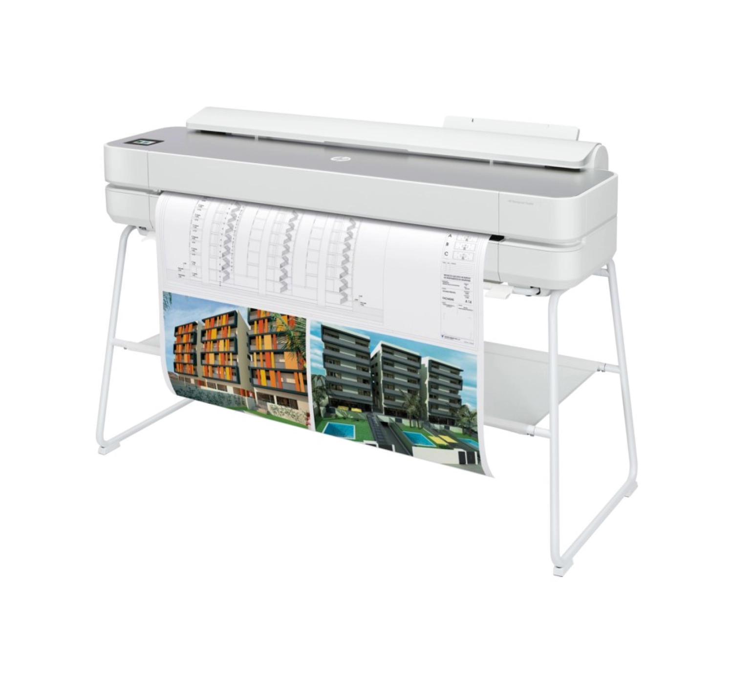 Hp 5Hb14C Designjet Studio Steel 36" (A0) Çizici - Görsel 2