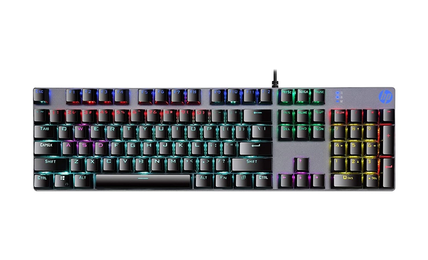 Hp Gk400F Rgb Işıklı Mekanik Gaming Klavye ürün görseli