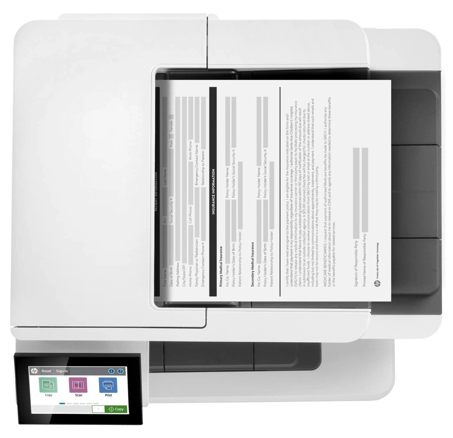 Hp Laserjet Enterprise M430F Çok Fonksiyonlu Mono Çift Taraflı Lazer Yazıcı 3Pz55A - Görsel 2