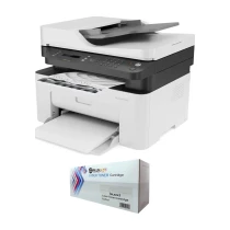 Hp Mfp 137Fnw 4Zb84A Lazer Yazıcı Chipli + Tam Dolu Pluscopy Tonerli