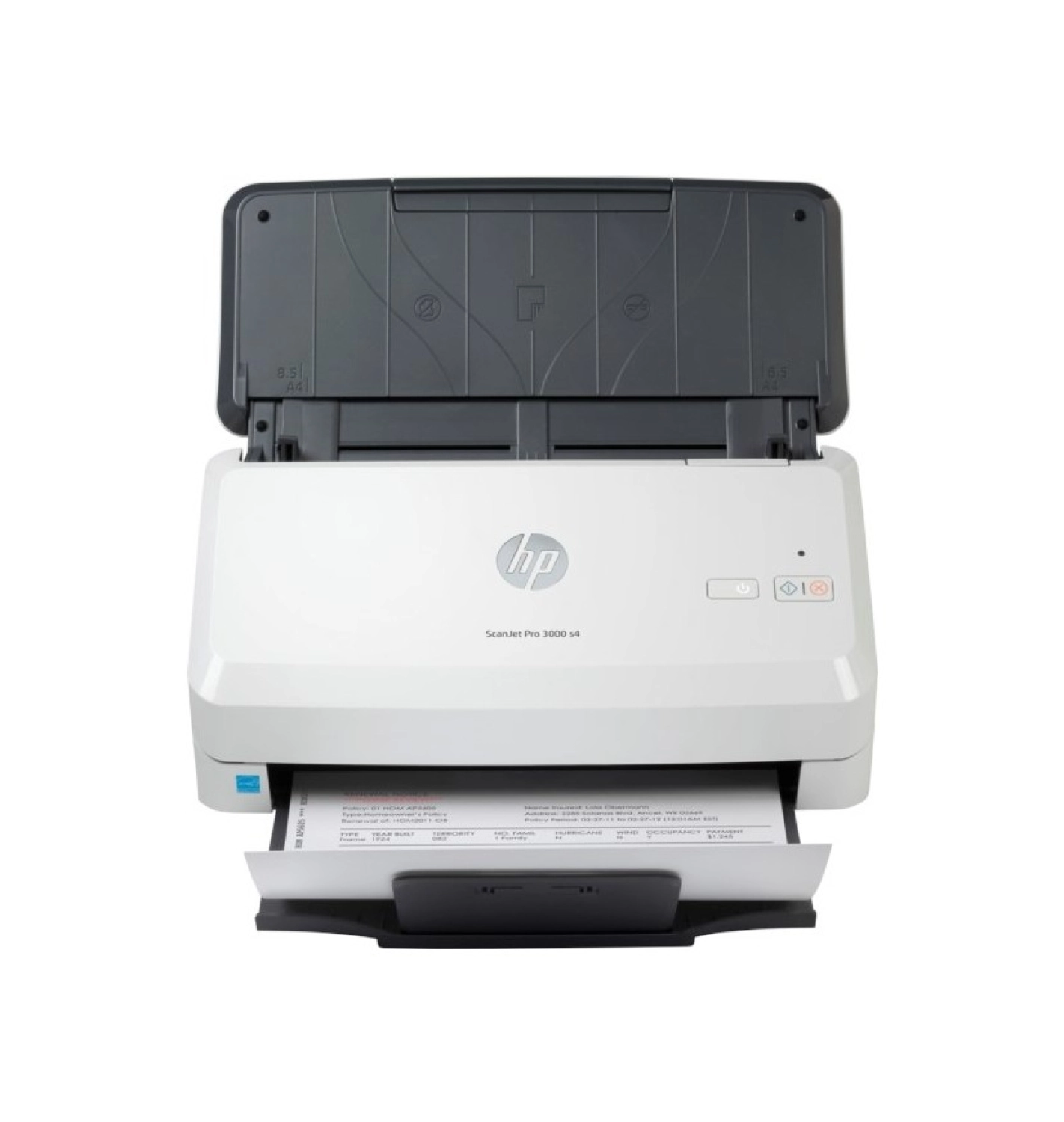 Hp Scanjet Pro 3000 S4 Sheet-Feed Tarayıcı, Günde 4.000 Sayfaya Kadar Baskı Kapasitesi, Duplex Adf, 6Fw07A ürün görseli