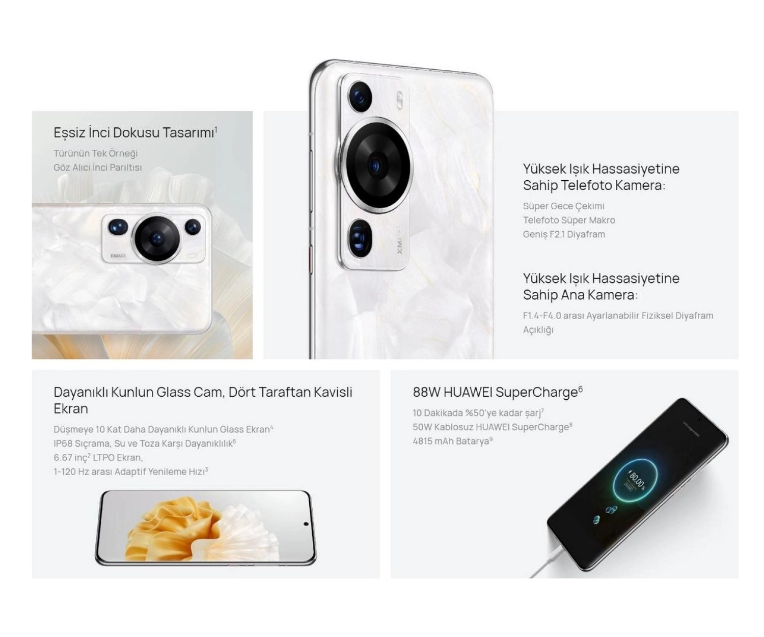 Huawei P60 Pro 256 Gb 8 Gb - Görsel 5