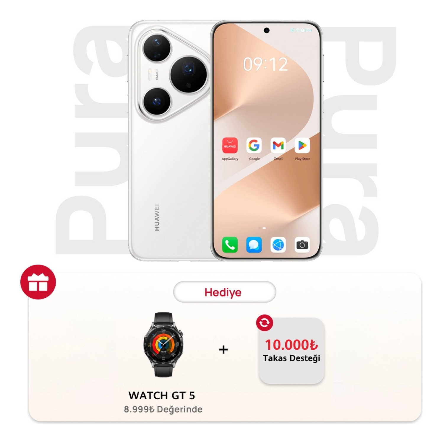 Huawei Pura 80 Pro 512 Gb Beyaz - Görsel 6