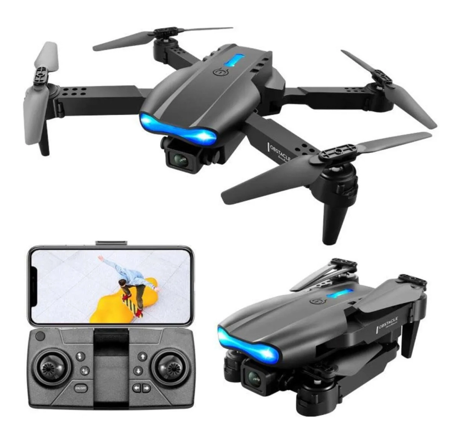 Hubsan X-55 Kameralı Hobi Amatör Drone Kumanda Ve Uygulama Kontrollü ürün görseli