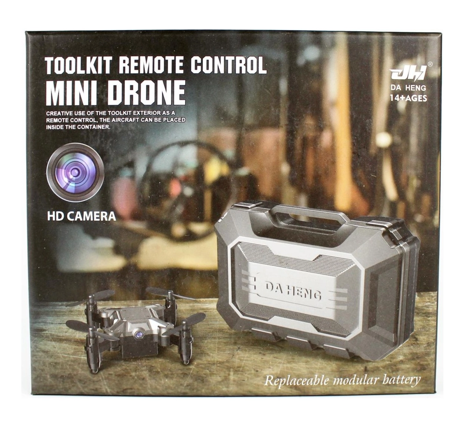 Huina Daheng 120 2.4Ghz Mini Dron, Wi-Fi 720 Pixel, Uzaktan Kumandalı - Görsel 4