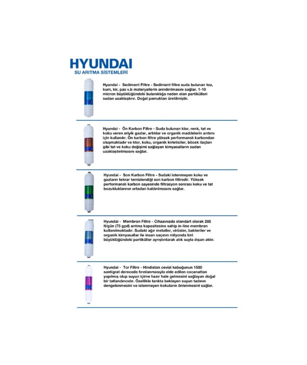 Hyundai Hnd-20 Arıtmalı Su Sebili Pompasız - Görsel 3