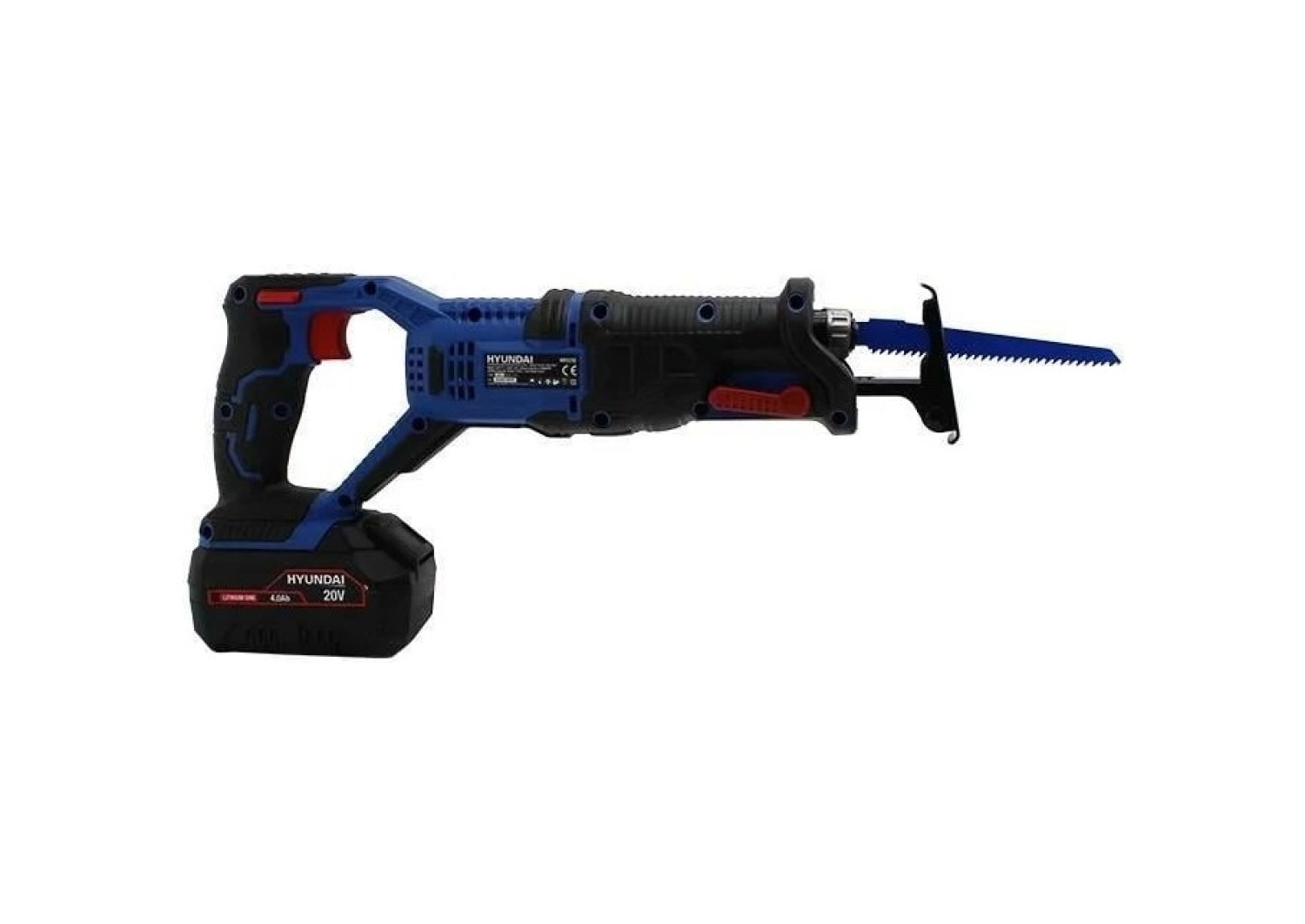 Hyundai Hrs202 Akülü Tilki Kuyruğu Testere 20 V. 4 Ah. Set - Görsel 3