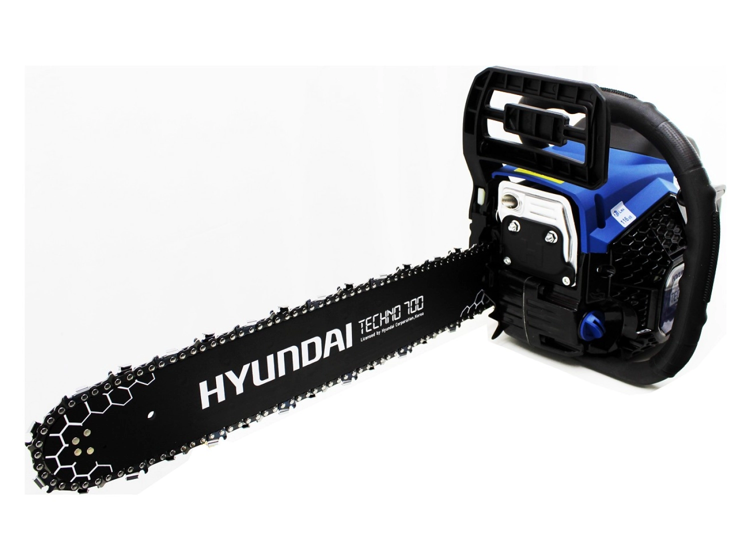 Hyundai Techno 700 Dijital Motorlu Testere, 46Cm, Pala Benzinli - Görsel 4