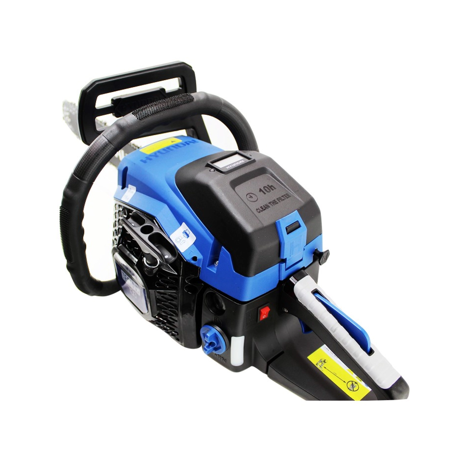 Hyundai Techno 700 Dijital Motorlu Testere, 46Cm, Pala Benzinli - Görsel 2