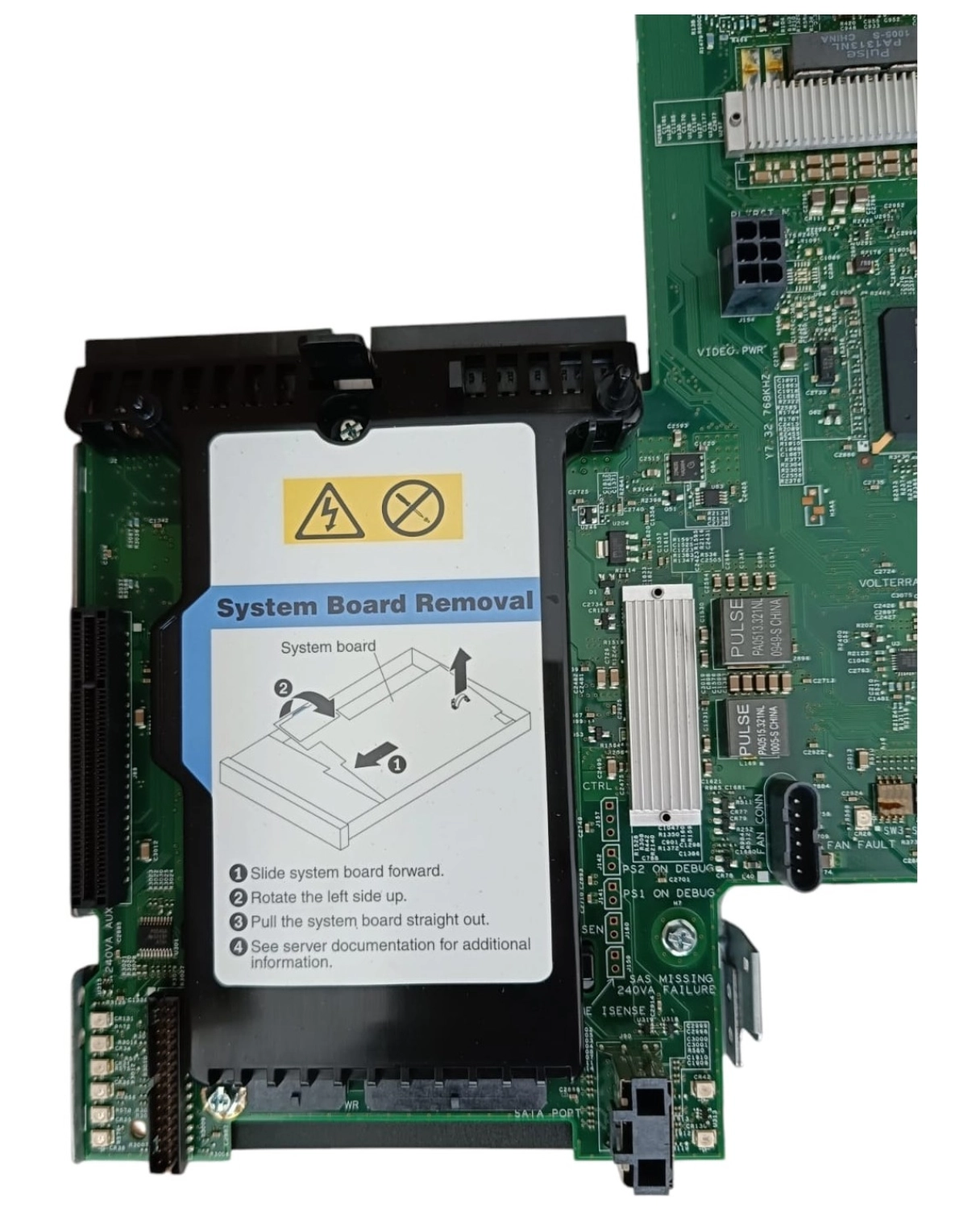 Ibm X3550 M3 Sunucu Anakartı, 00D3284, 81Y6625, 59Y3793, 59Y3793Ibm X3550 M3 Sunucu Anakartı - Görsel 4