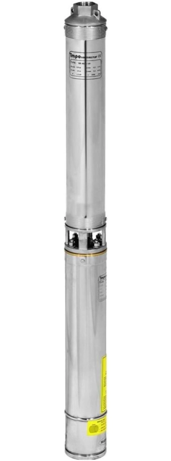İmpo Sk 406/19 Krom Başlıklı 3Hp Monofaze Derin Kuyu Dalgıç Pompa Motorlu ürün görseli