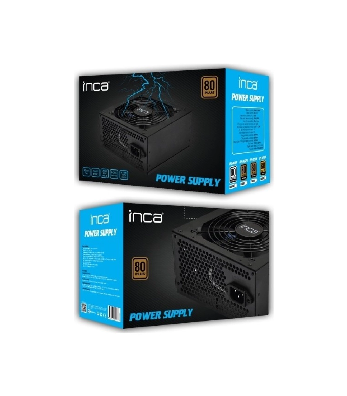 Inca Ips-065Pb 650W 80+ Bronze Power Supply - Görsel 4