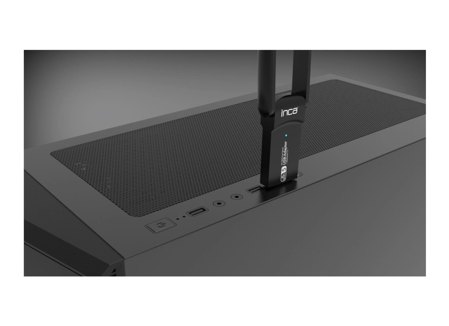 Inca Iuwa-1300X 1300Mbps Bluetooth 4.2 Dual-Bant Kablosuz-Ac Usb Adaptör - Görsel 4