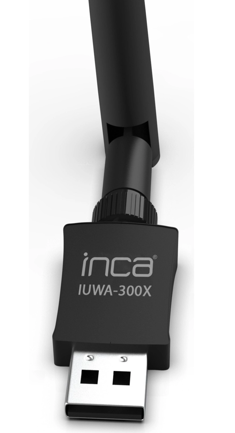 Inca Iuwa-300X 300 Mbps 11N Harici 5Dbi Anten Wireless Adaptör - Görsel 2