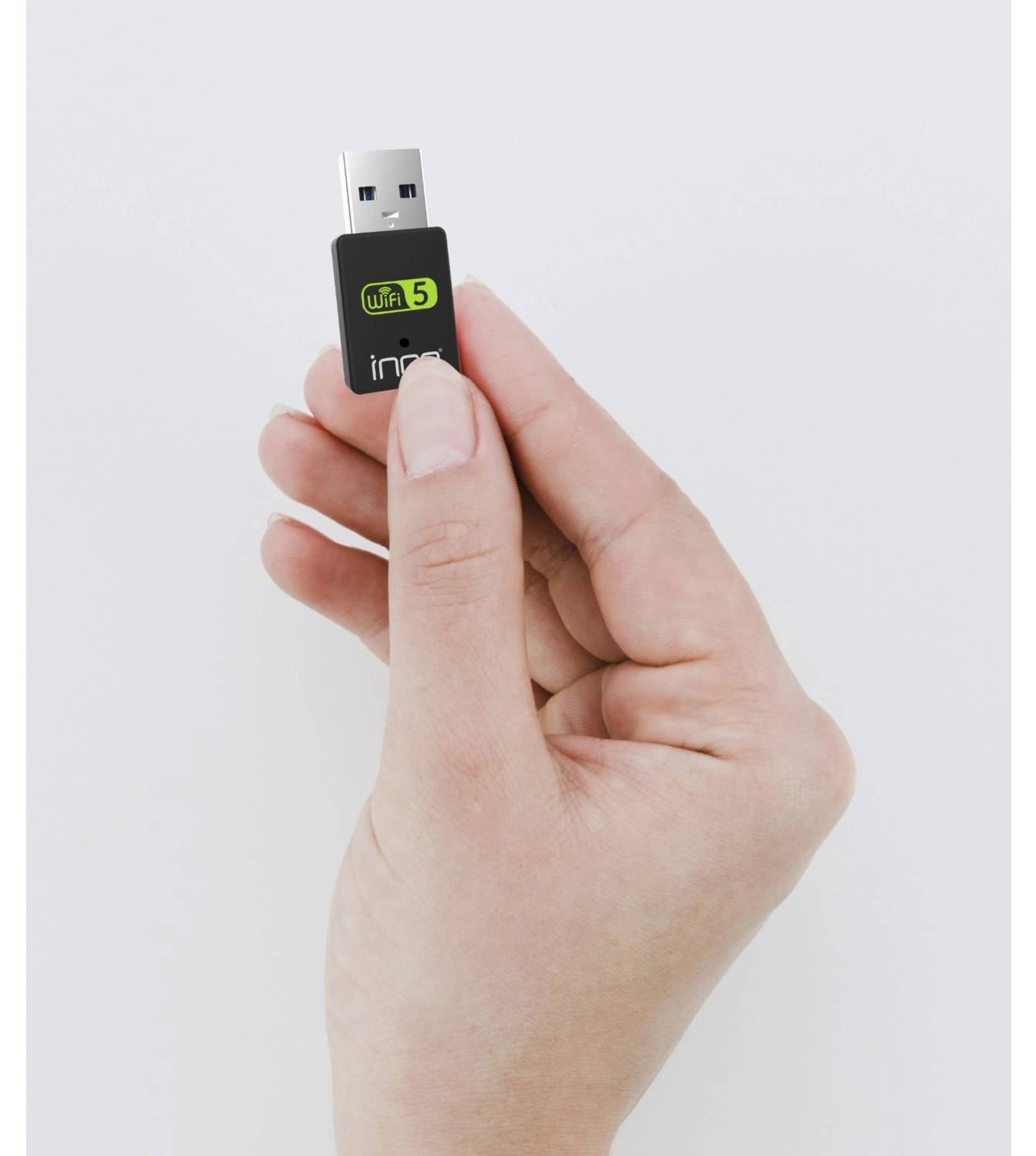 Inca Iuwa-650X 650Mbps Bluetooth 4.2 Dual-Bant Kablosuz-Ac Nano Usb Adaptör - Görsel 4