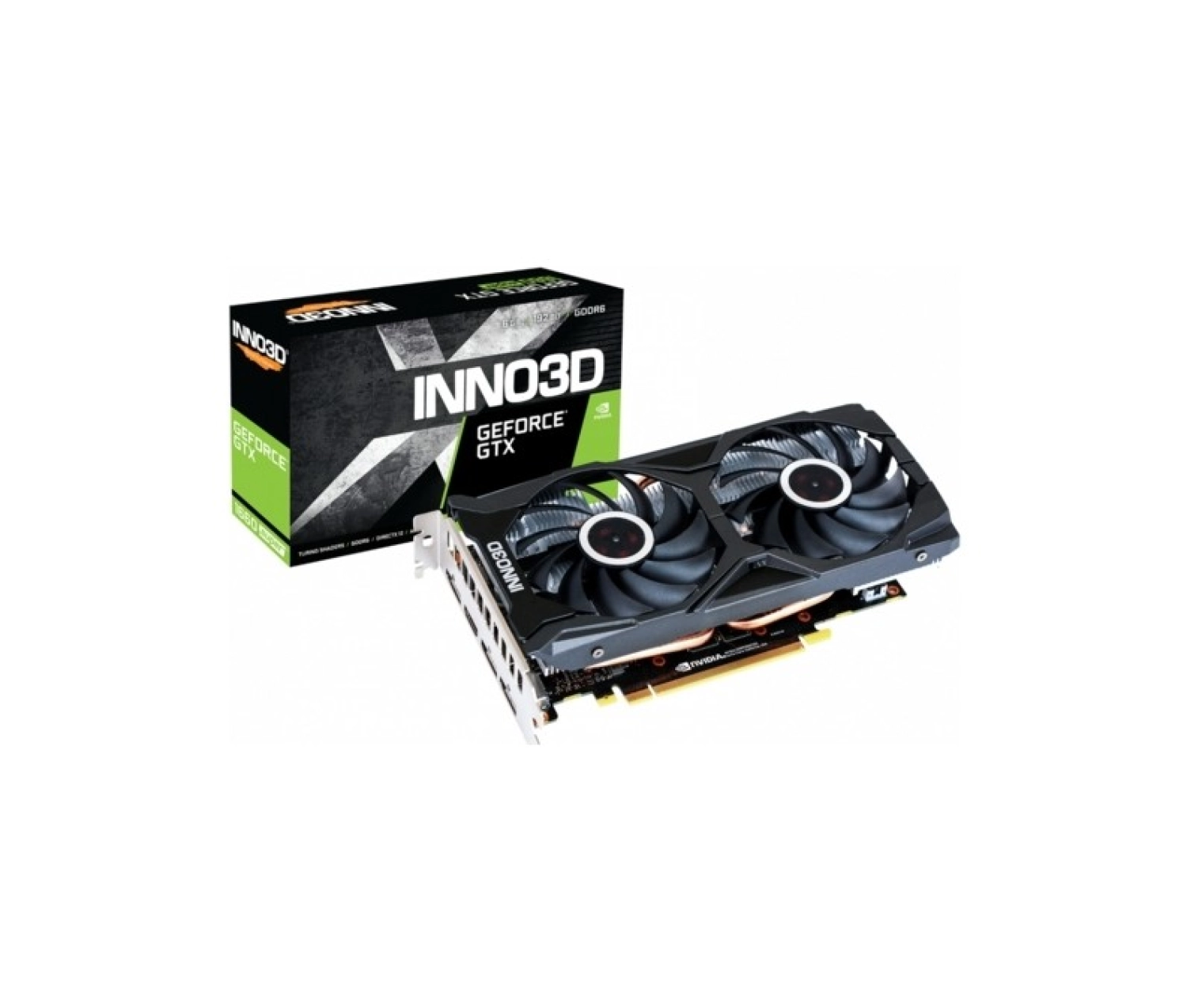 Inno3D Gtx1660 Super Twin X2 6Gb 192Bit Gddr6 Dx(12) Pci-E 3.0 Ekran Kartı(Gtx1660Supertwinx2) ürün görseli