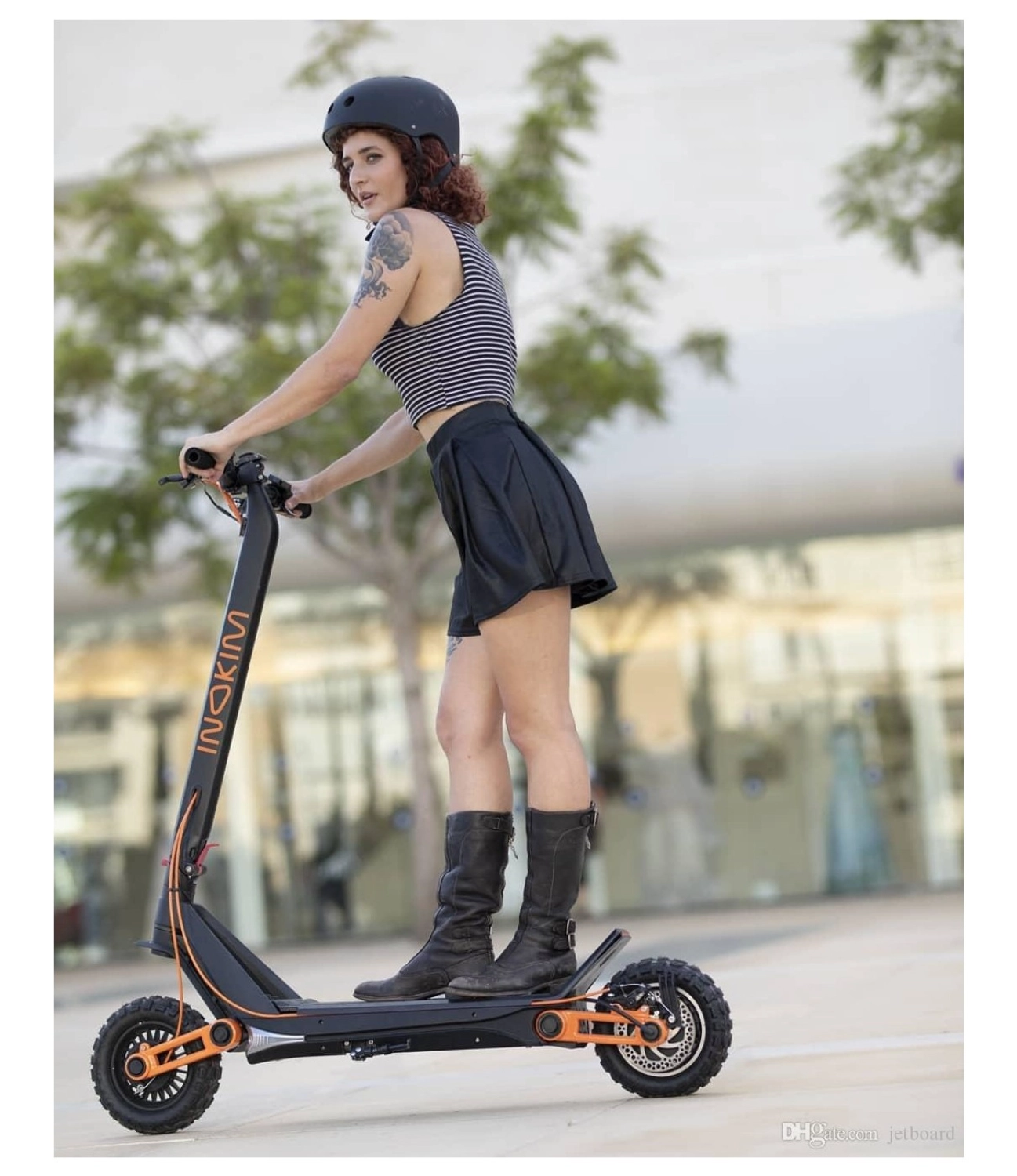Inokim Ox Süper Siyah Elektrikli Scooter - Görsel 5