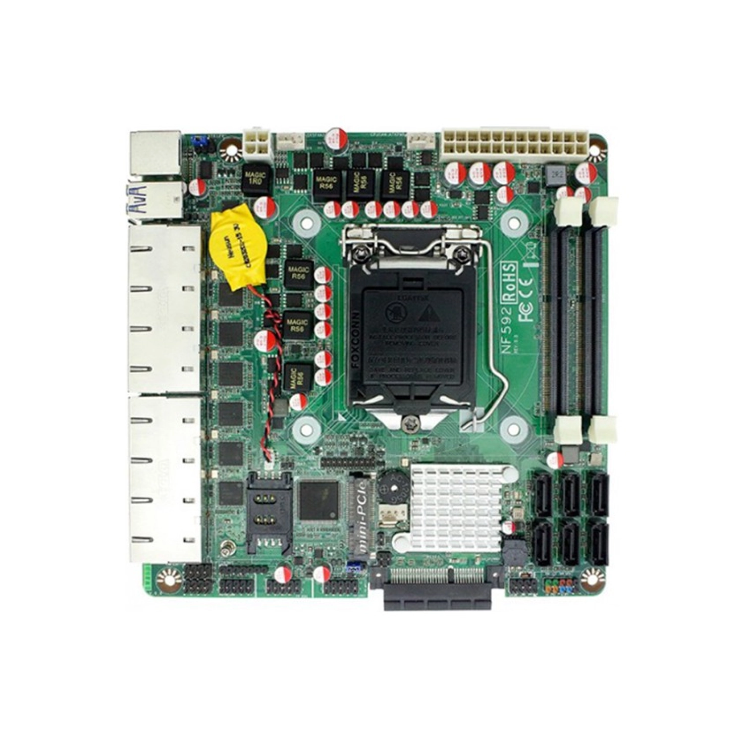 Ipc Nf592-Q170 1151 Pin Mini Itx Anakart - Görsel 2