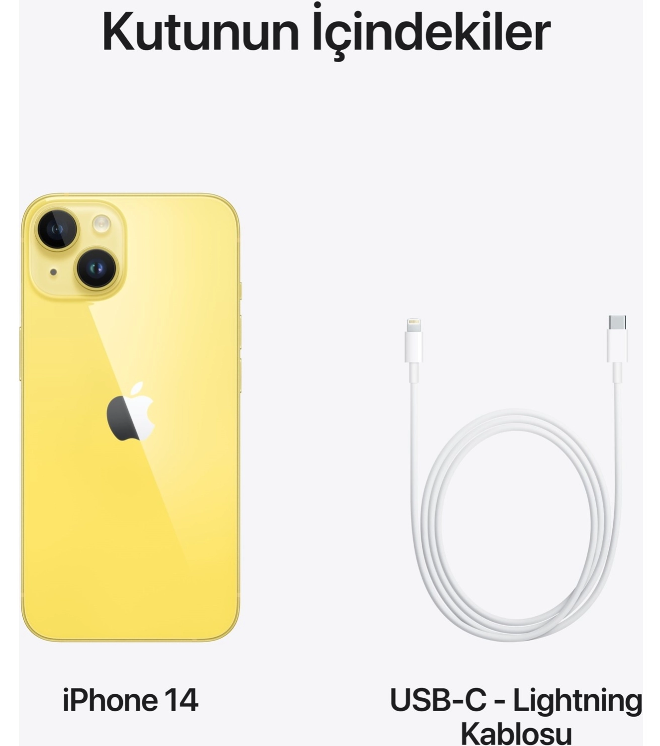 Iphone 14 128 Gb Sarı - Görsel 15