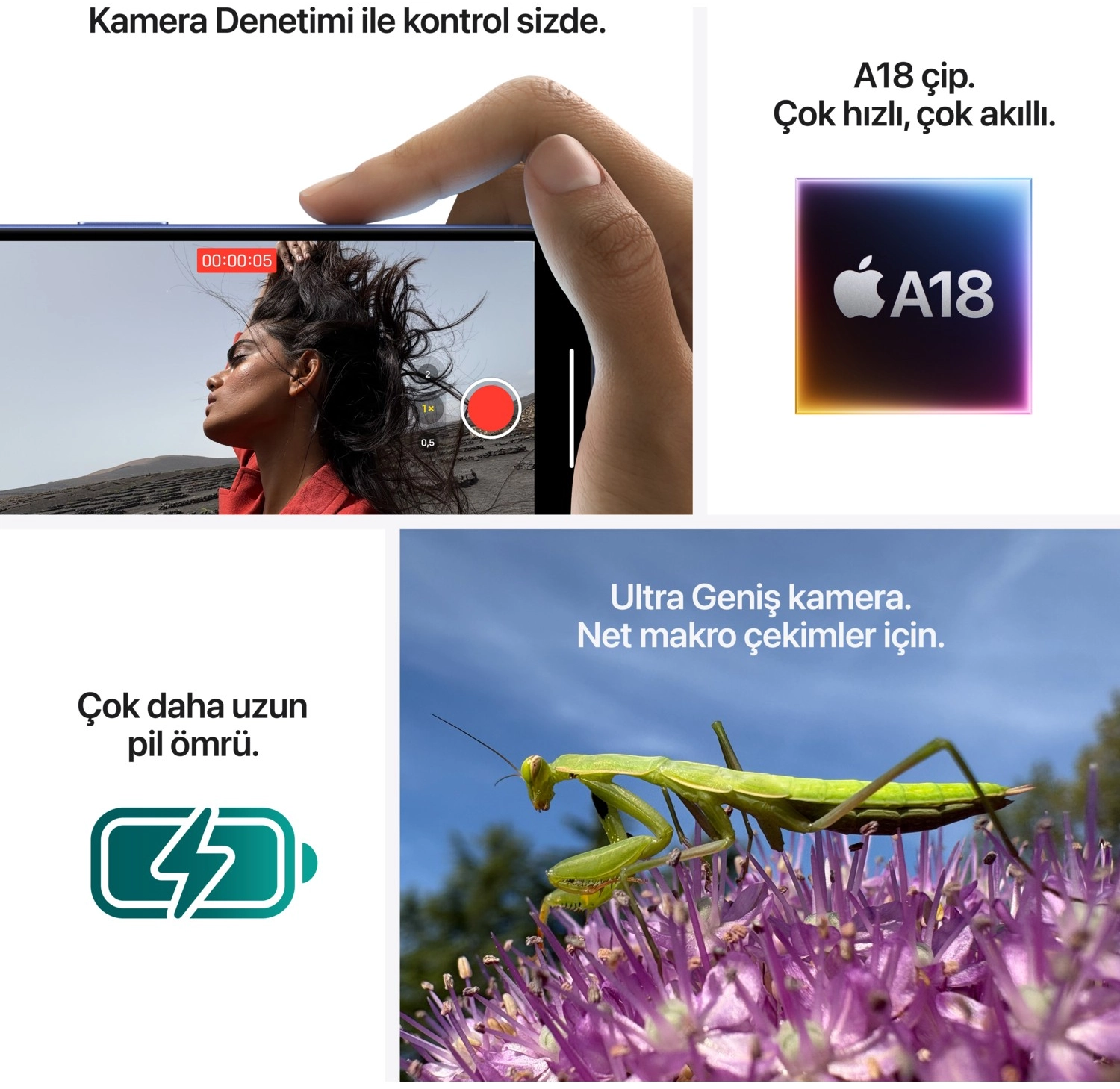 Iphone 16 Plus 512 Gb Laciverttaş - Görsel 14