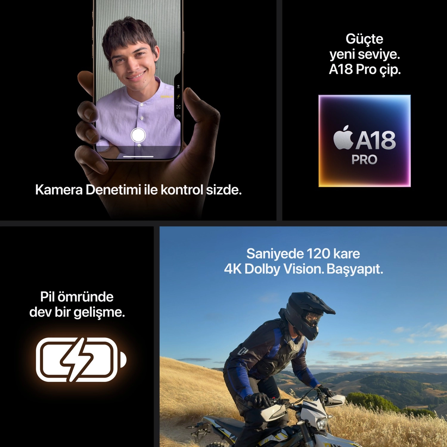 Iphone 16 Pro Max 256 Gb Çöl Titanyum - Görsel 12