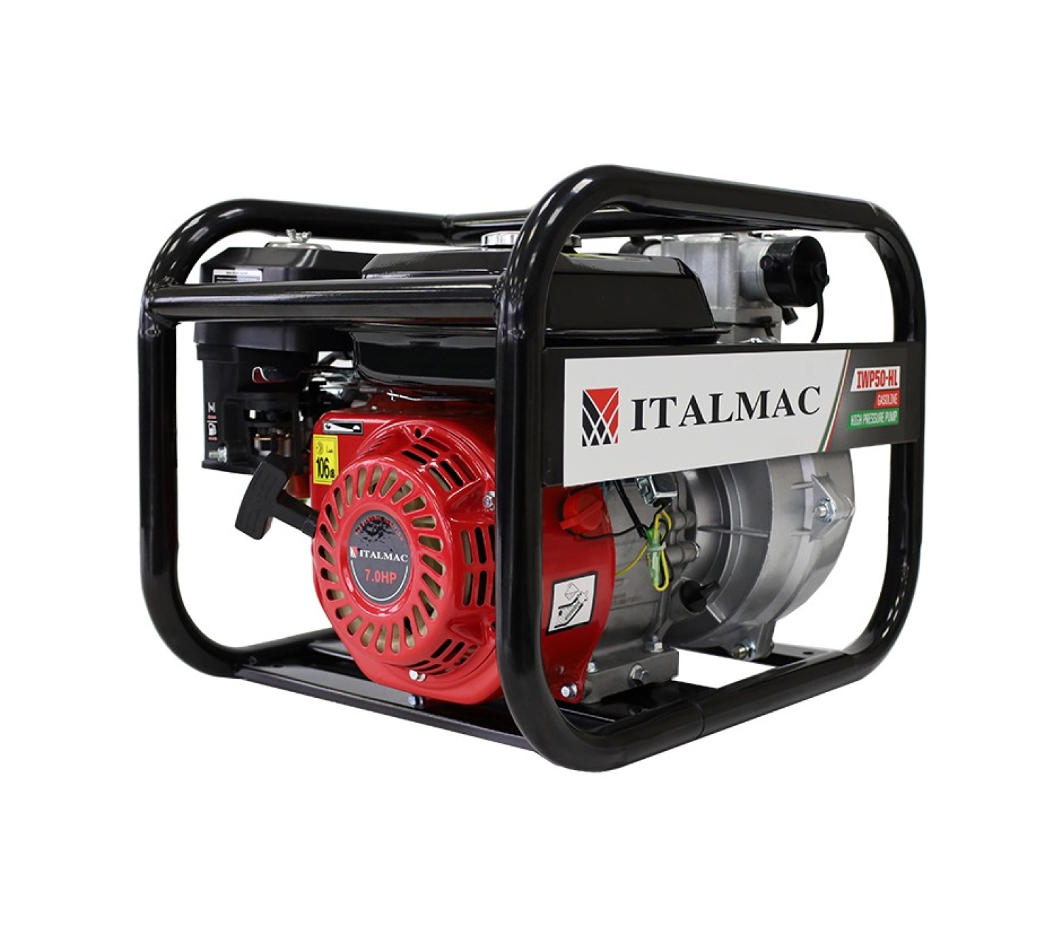 İtal Iwp50-Hl Benzinli Su Motoru 2'' 7 Hp Yüksek Basınçlı 110 Metre - Görsel 3