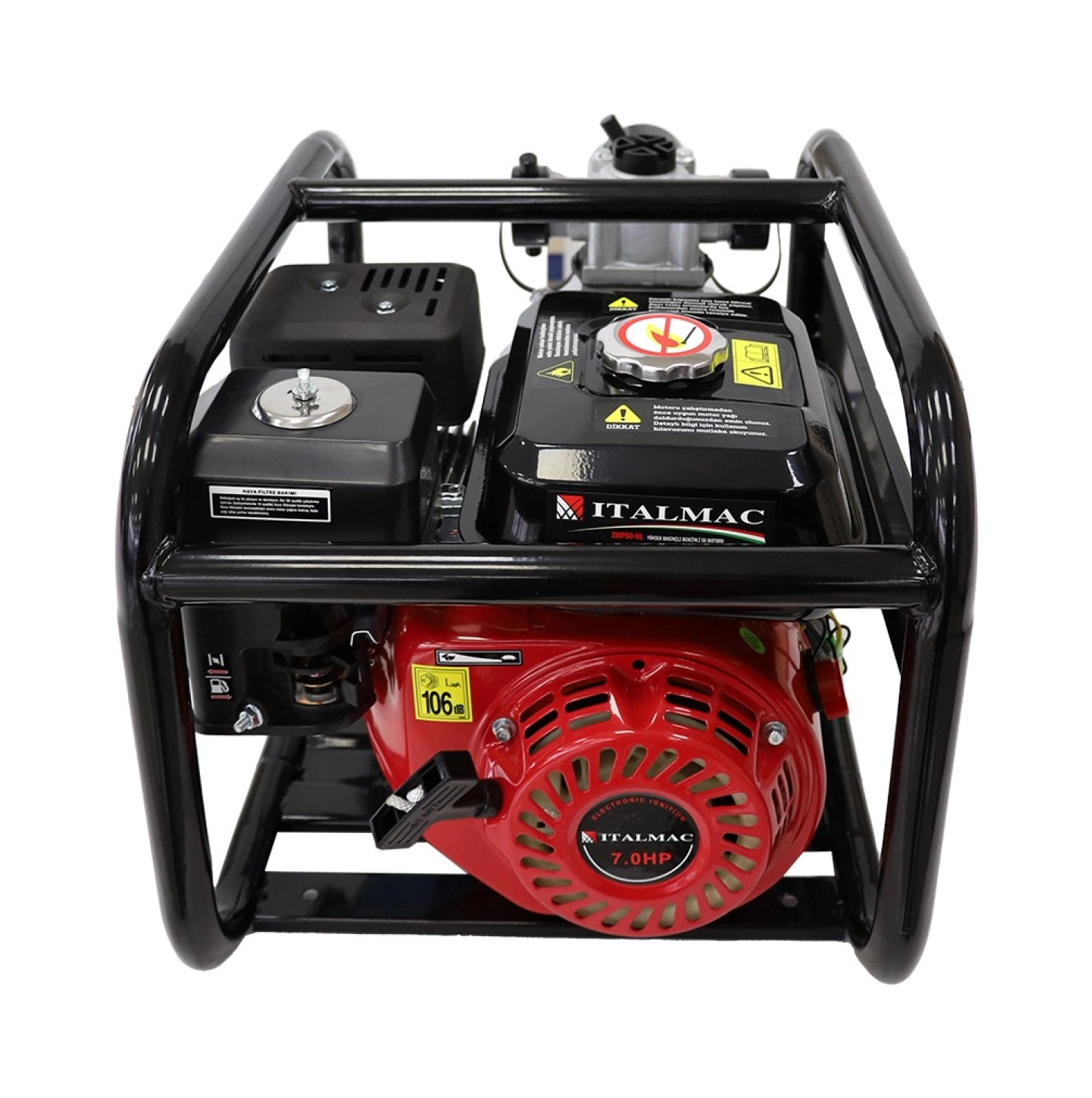 İtal Iwp50-Hl Benzinli Su Motoru 2'' 7 Hp Yüksek Basınçlı 110 Metre - Görsel 2