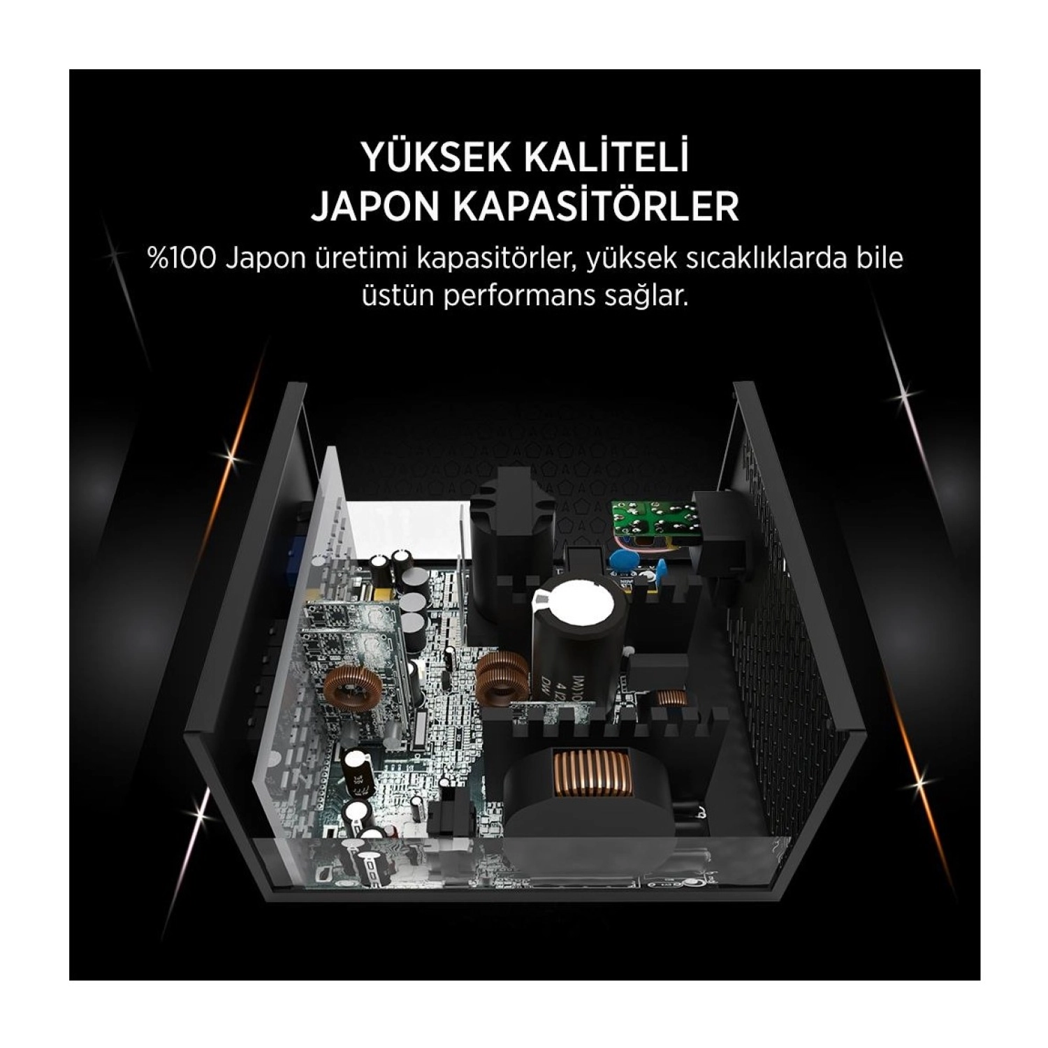 James Donkey Jdp750 Apfc 12Cm 750W Bronze 80+ Power Supply - Görsel 5