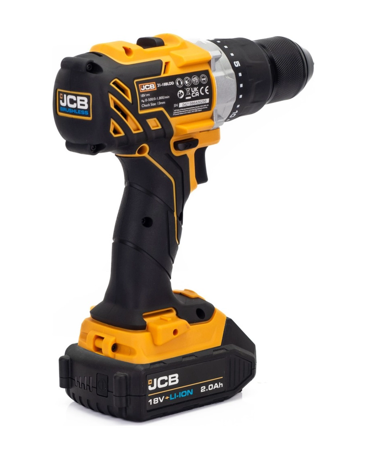 Jcb 21-18Bldd Kömürsüz Çift Akülü Matkap - 18 V 2.0 Ah - Görsel 2