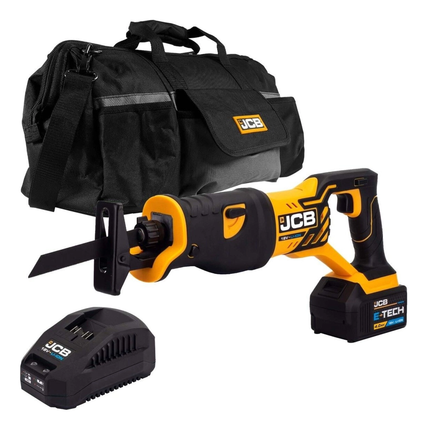 Jcb 21-18Rs Çift Akülü Kılıç Testere - 18 V 4.0 Ah ürün görseli