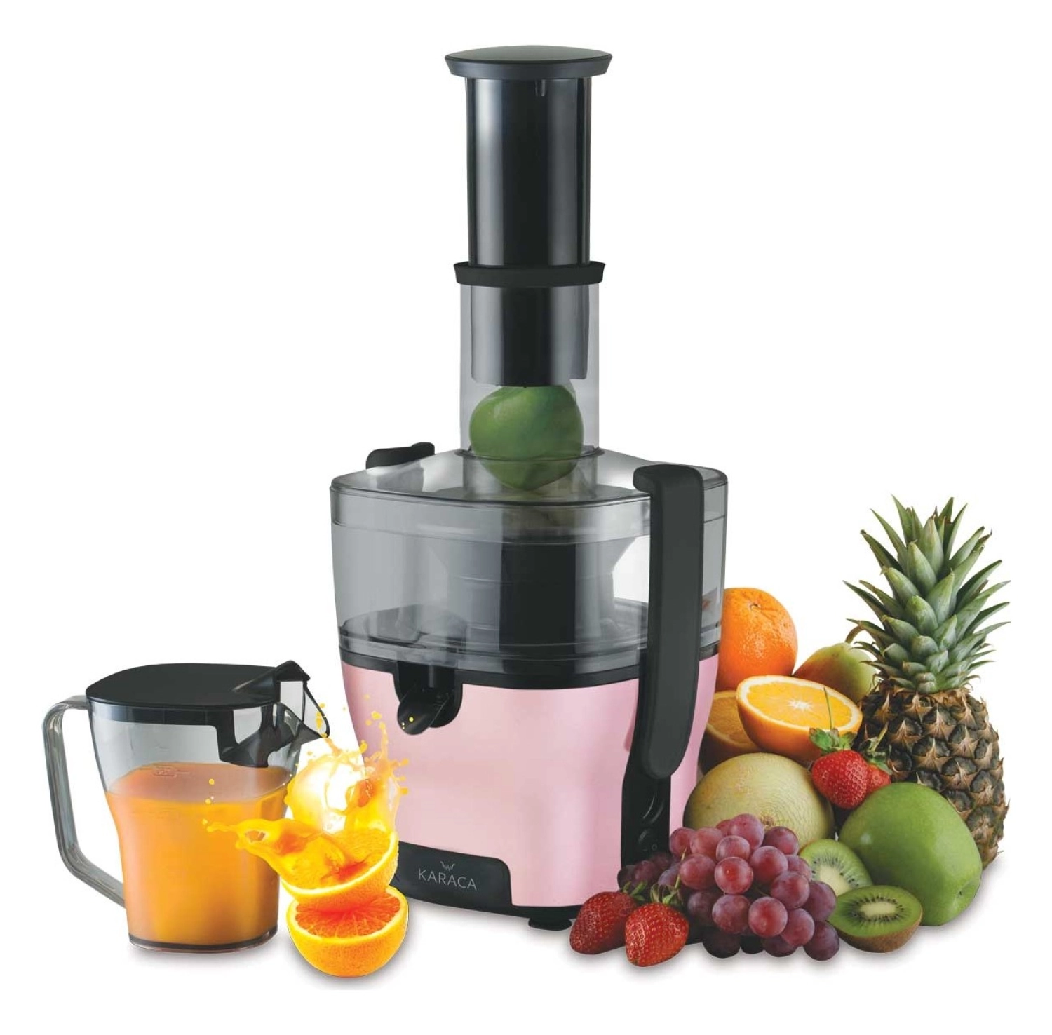 Karaca 1501 Maxvit 1500 W Çelik Katı Meyve Sıkacağı - Görsel 2