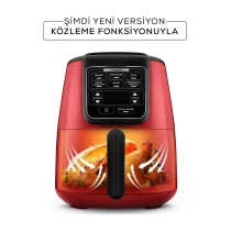 Karaca Air Pro Cook Köz Xl Airfryer 4 Lt Yağsız Ruby Fritöz