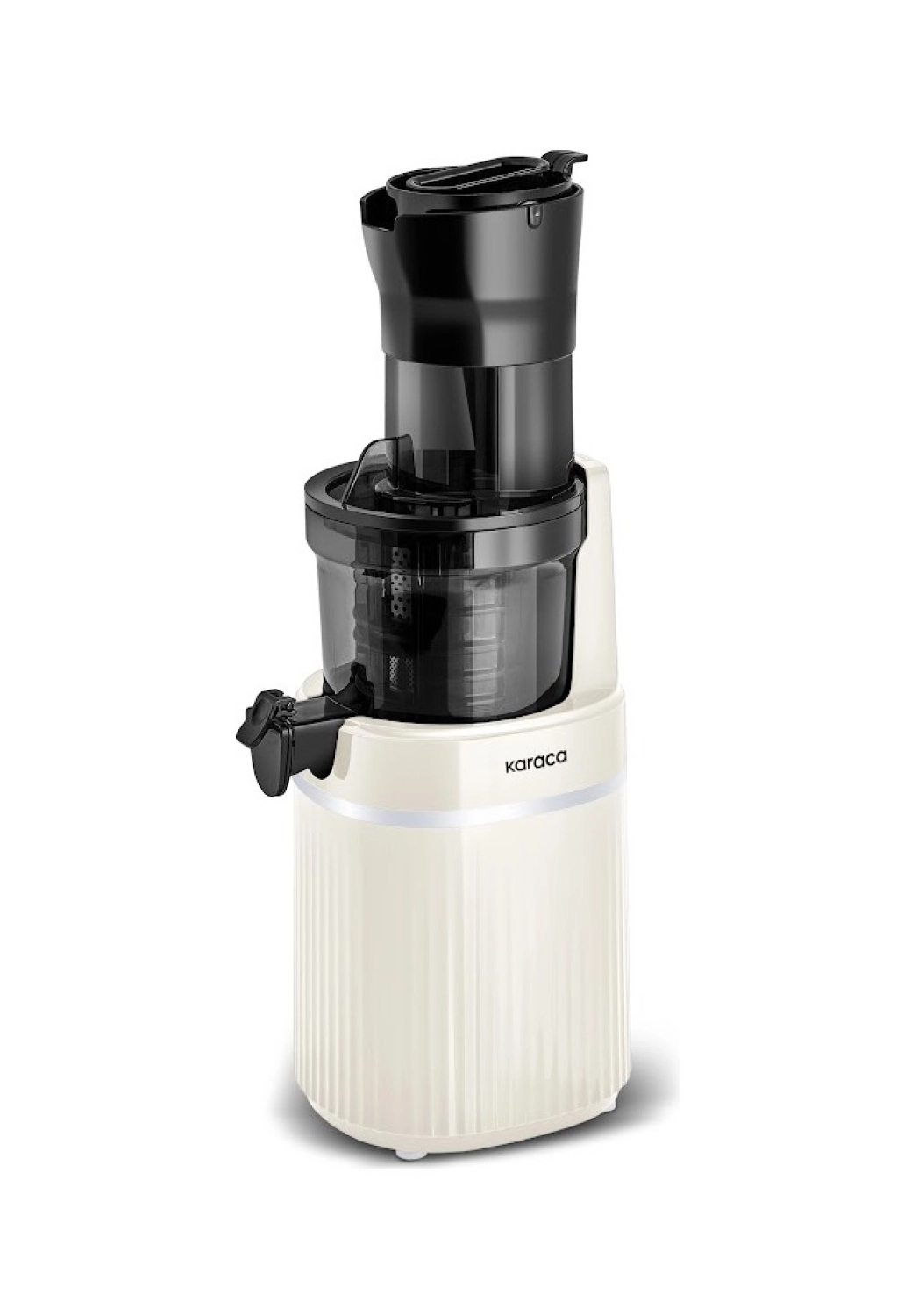 Karaca Fresh Press Slow Juicer 200 W Krem Katı Meyve Sıkacağı ürün görseli