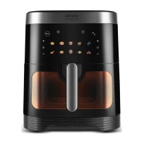 Karaca Gourmet Xxxl Smart Screen Inox 9 Lt Yağsız Fritöz