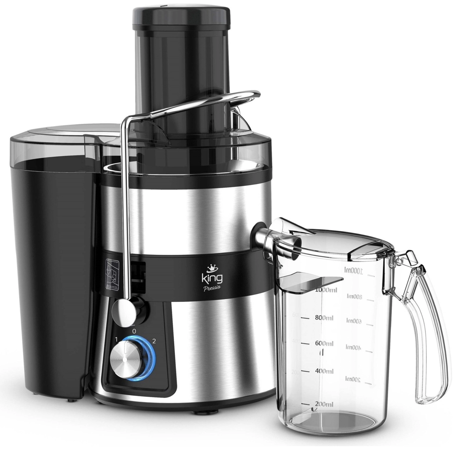 King Pressıo Kkm1171 800 W Katı Meyve Sıkacağı ürün görseli