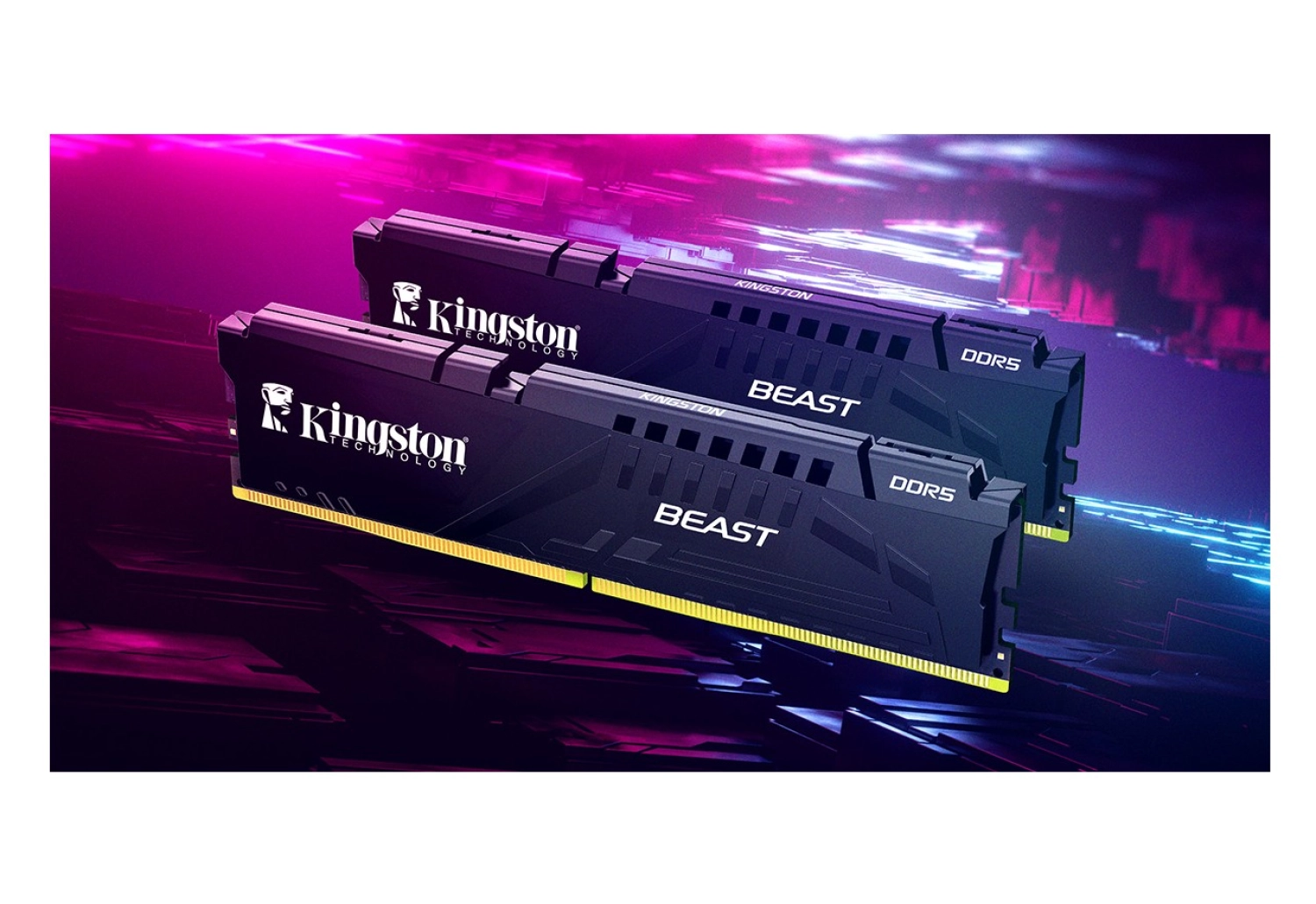Kingston 16Gb 6000Mt/S Ddr5 Cl30 Dimm (Kit Of 2) Beast Black Expo Turkey Kf560C30Bbek2-16Tr - Ram - Görsel 2