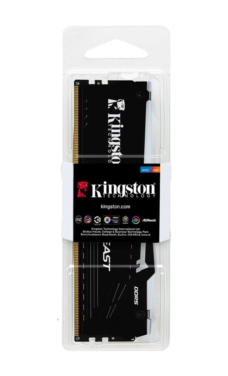 Kingston 16Gb 6400Mt/S Ddr5 Cl32 Dımm Beast Rgb Expo Turkey Kf564C32Bbea-16Tr - Görsel 4