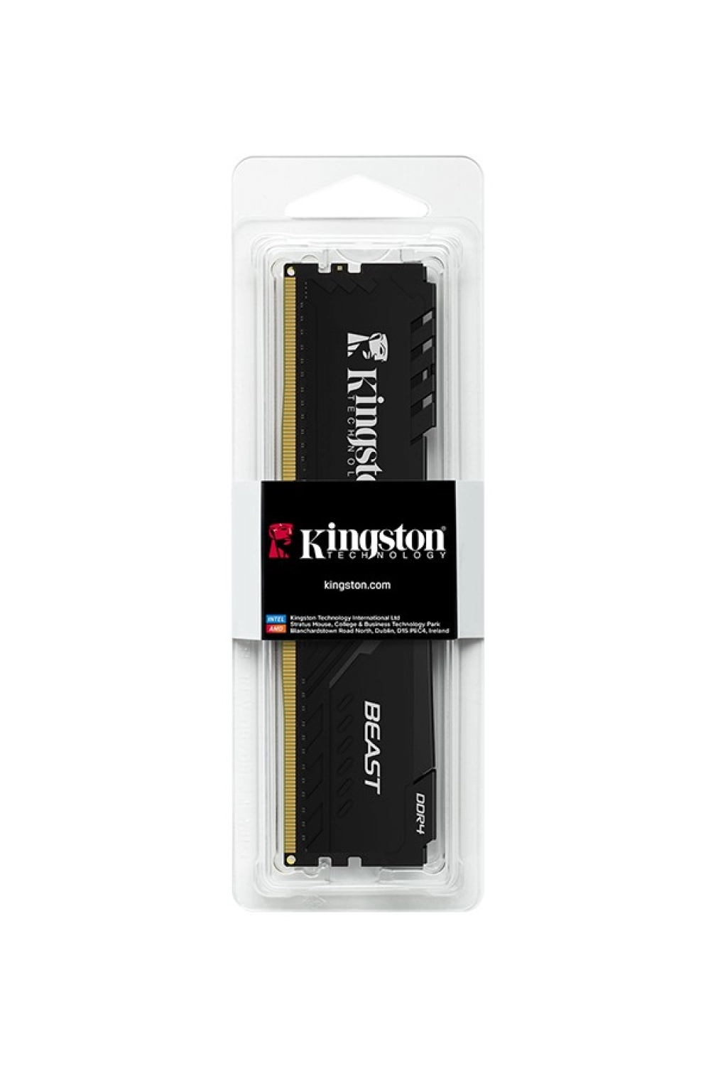 Kingston 32Gb 3200Mt/S Ddr4 Cl16 Dimm Beast Black Turkey Kf432C16Bb/32Tr - Ram ürün görseli