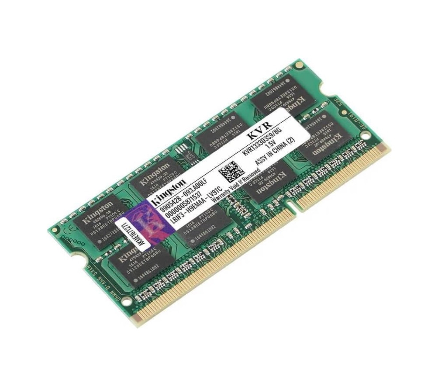 Kingston 8Gb Ddr3 1333 Mhz Notebook Ram Bellek - Kvr1333D3S9/8G - 1.5V - Görsel 2
