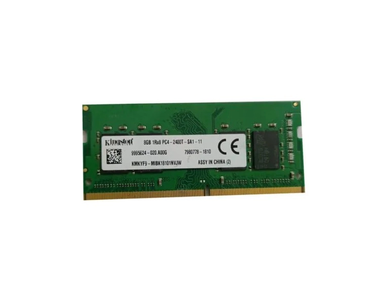 Kingston 8Gb X1 Ddr4 2400Mhz Kmkyf9-Mıh Sodımm 260Pin Laptop Ram Pc4-2400T ürün görseli