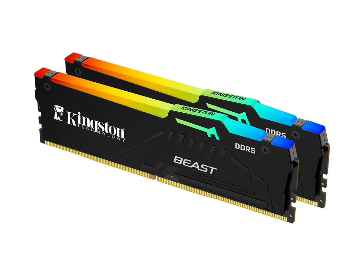 Kingston Beast Rgb Expo 32Gb(2X16) 5600Mhz Cl36 Kf556C36Bbeak2-32Tr Ddr5 Masaüstü Performans Ram ürün görseli